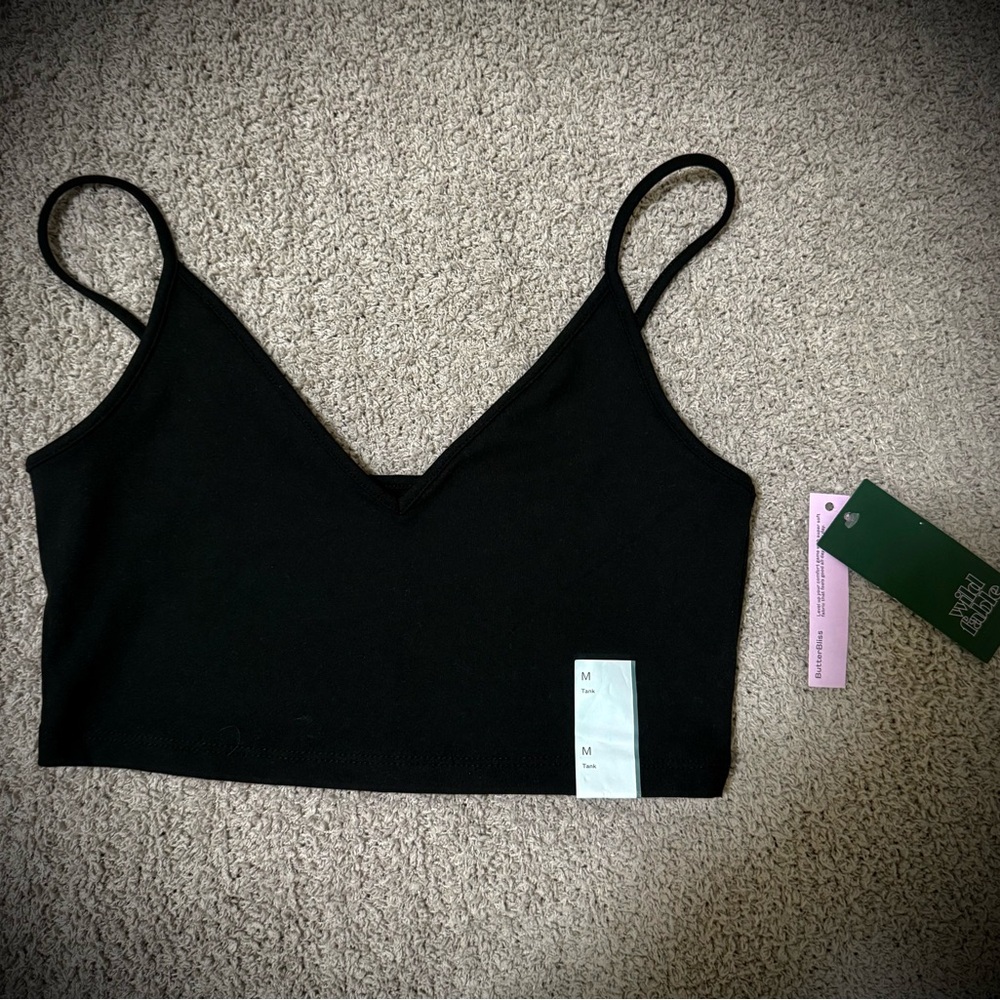 “Wild Fable” Black Bralette